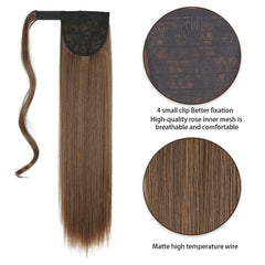 Long Straight Ponytail Hair Extension