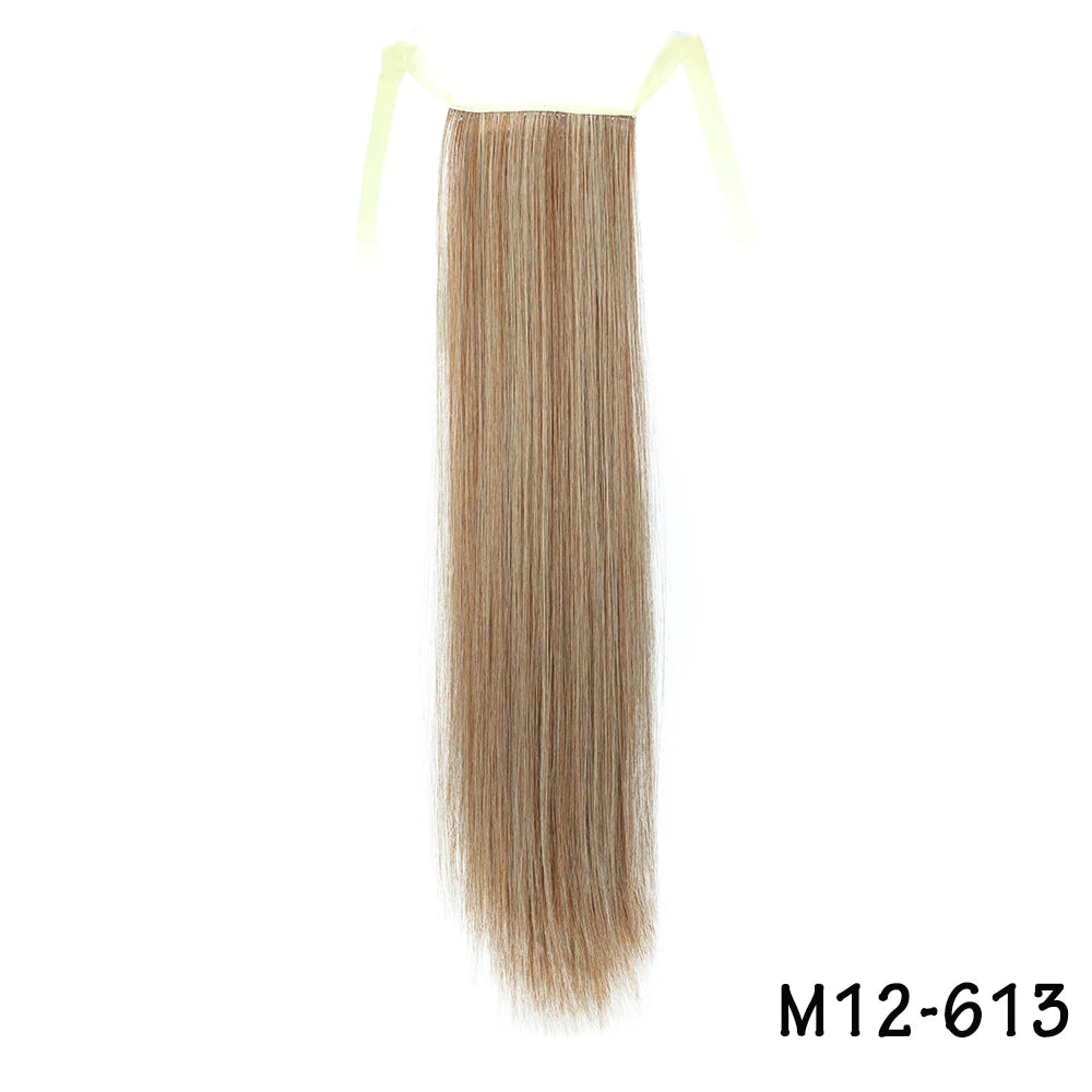 Long Straight Ponytail Hair Extension