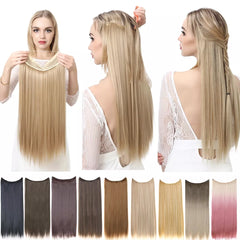 Ombre Synthetic No-Clip Hair Extension by SARLA