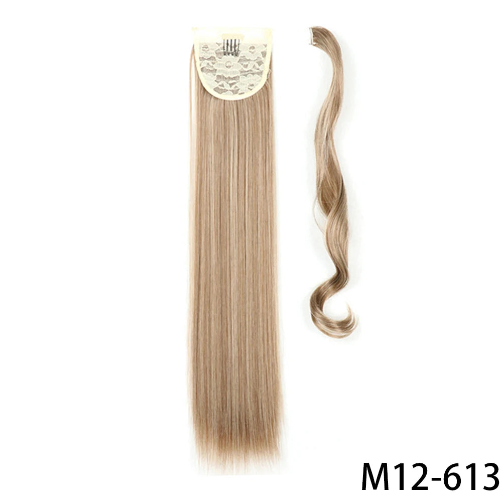 Long Straight Ponytail Hair Extension