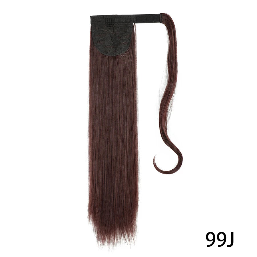 Long Straight Ponytail Hair Extension