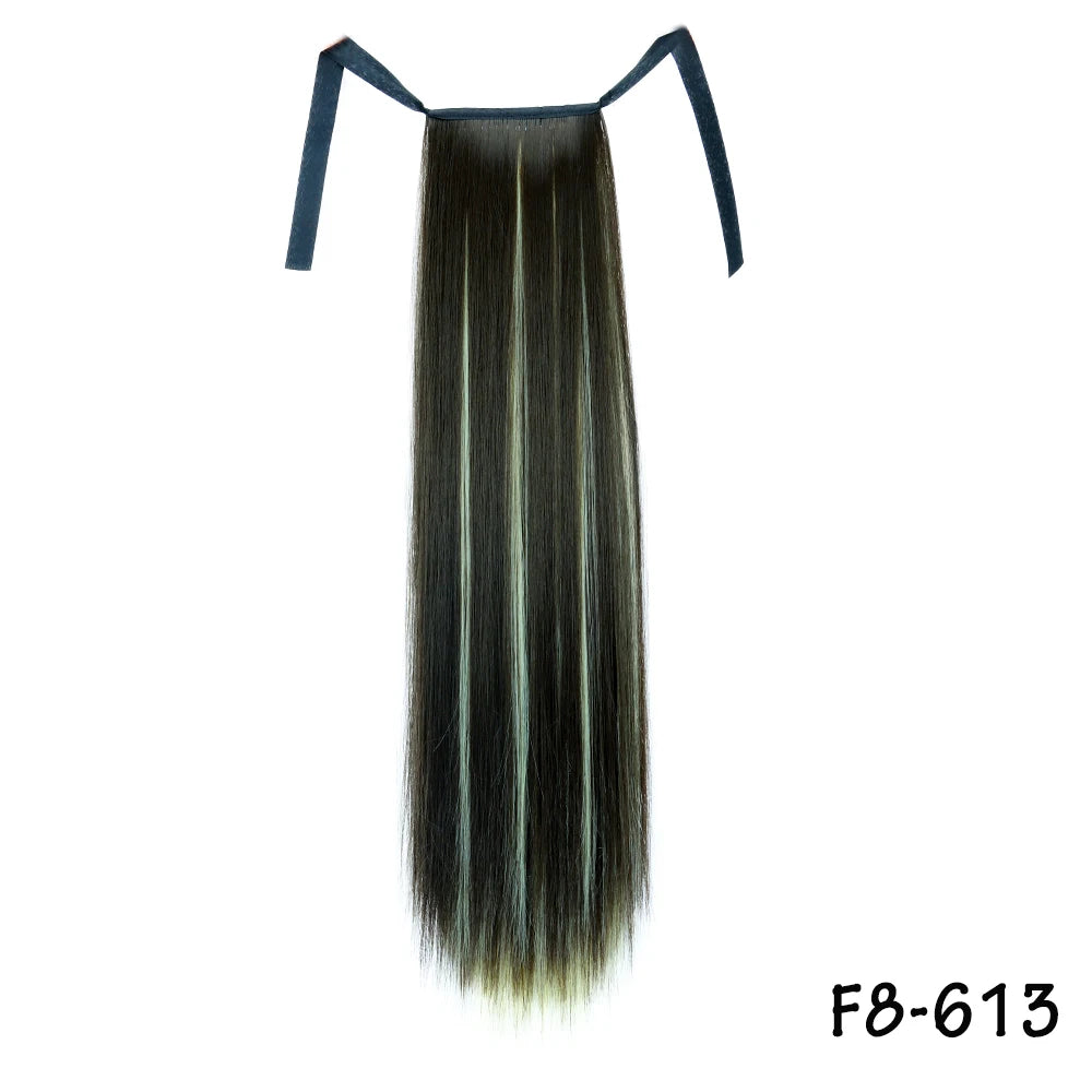 Long Straight Ponytail Hair Extension