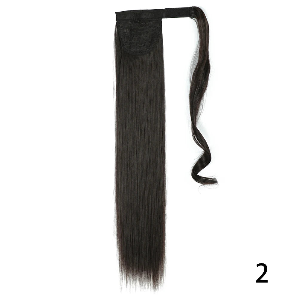 Long Straight Ponytail Hair Extension