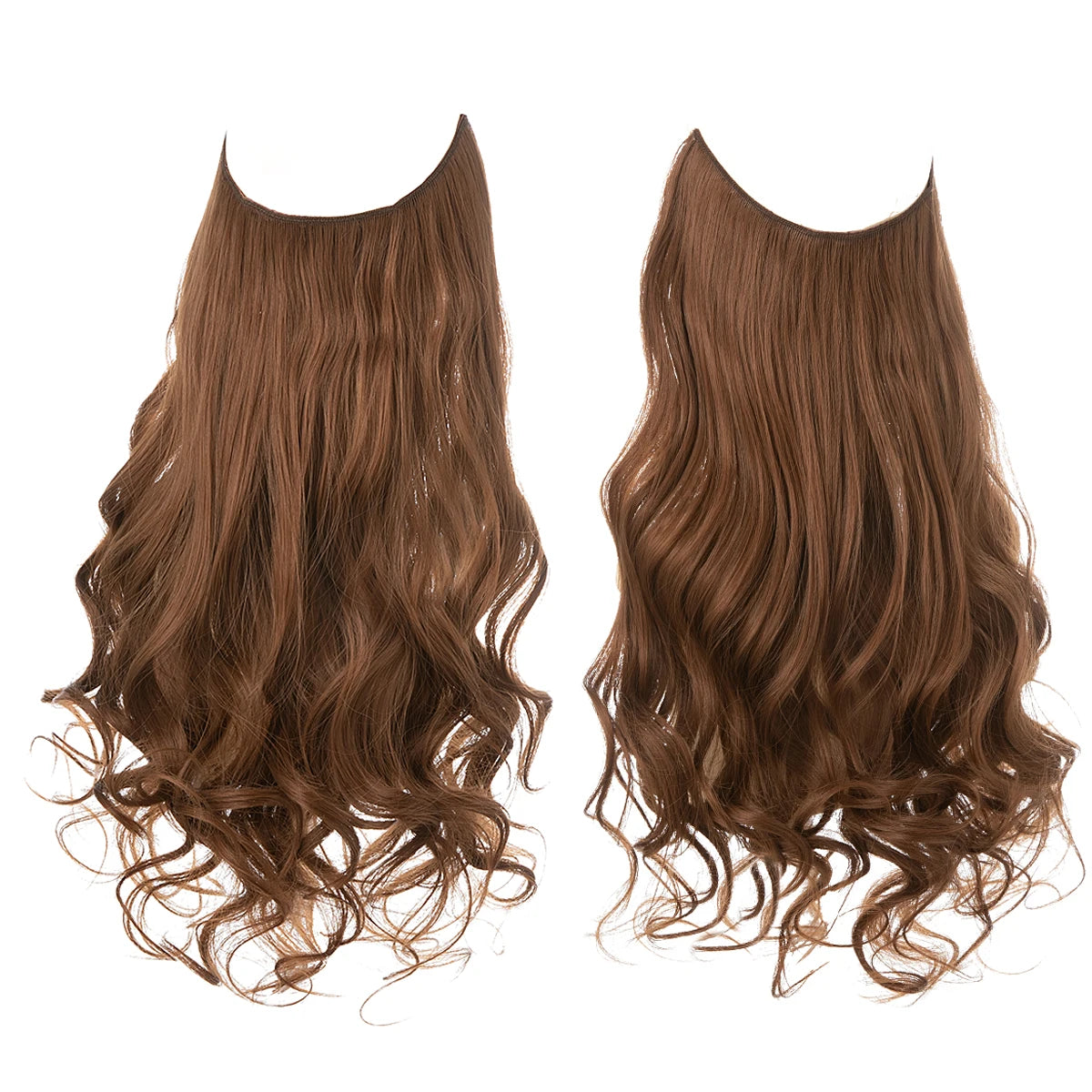 Ombre Natural Wavy Synthetic Hair Extensions