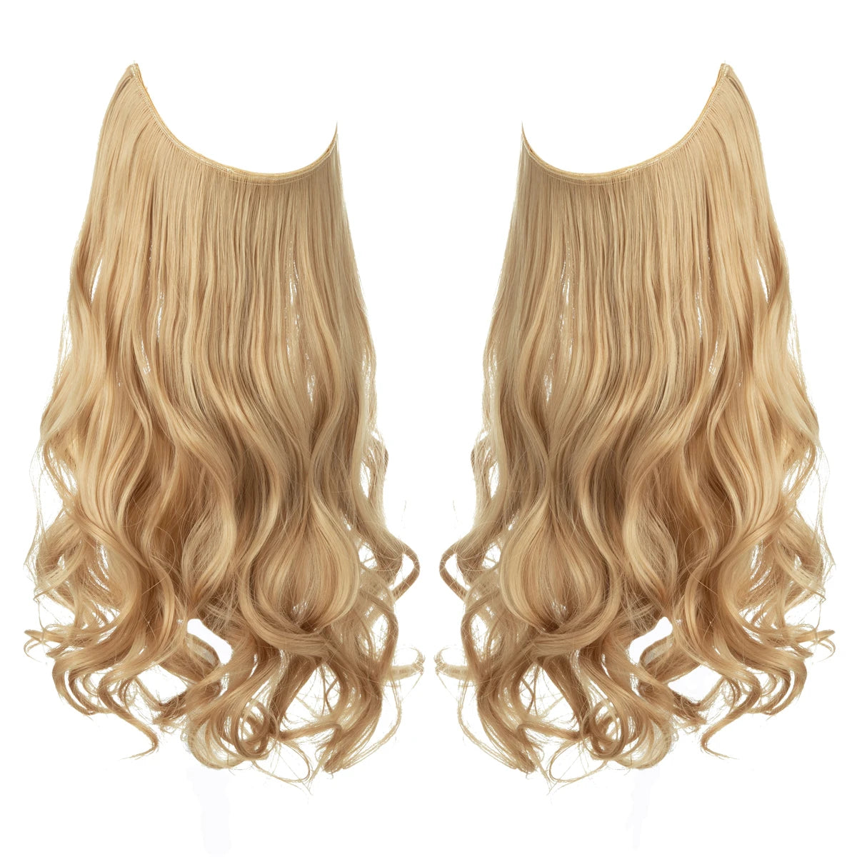 Ombre Natural Wavy Synthetic Hair Extensions