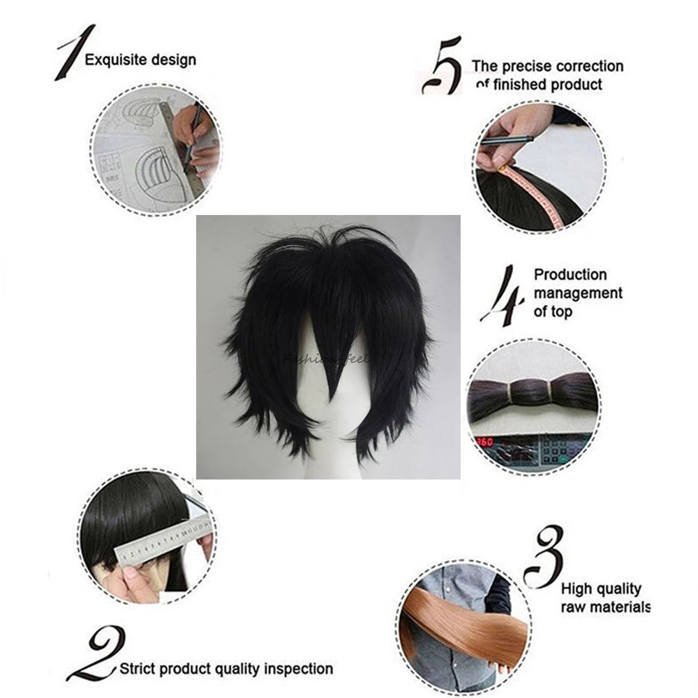 S-noilite Synthetic Short Wig