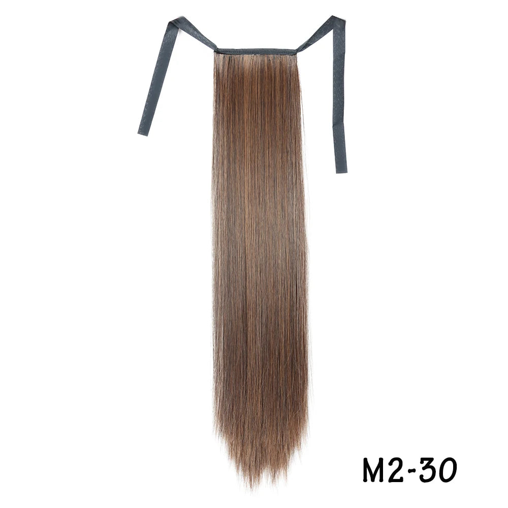 Long Straight Ponytail Hair Extension