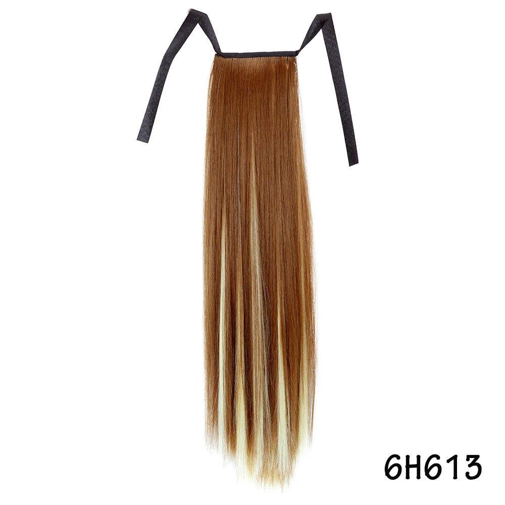 Long Straight Ponytail Hair Extension