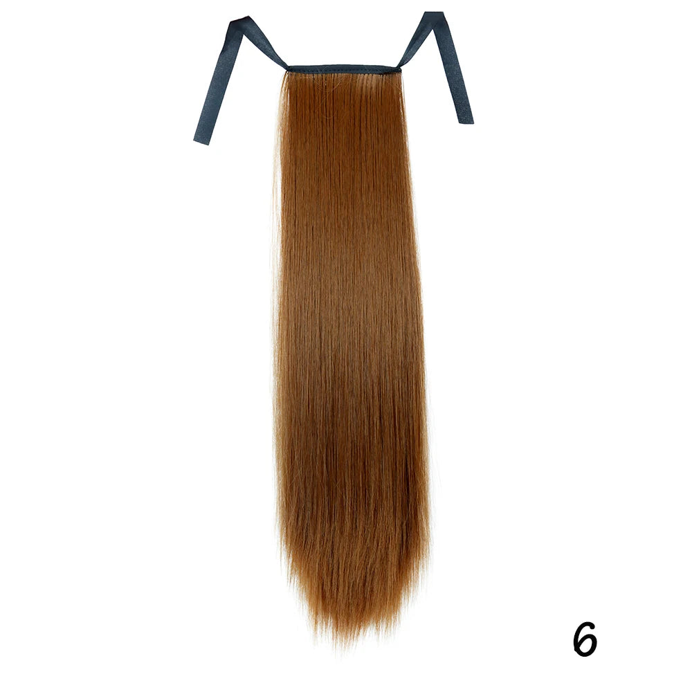 Long Straight Ponytail Hair Extension