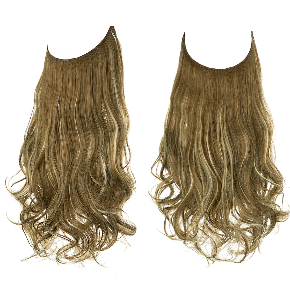 Ombre Natural Wavy Synthetic Hair Extensions