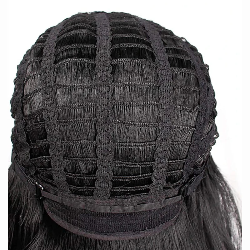 Short Straight African American Wig