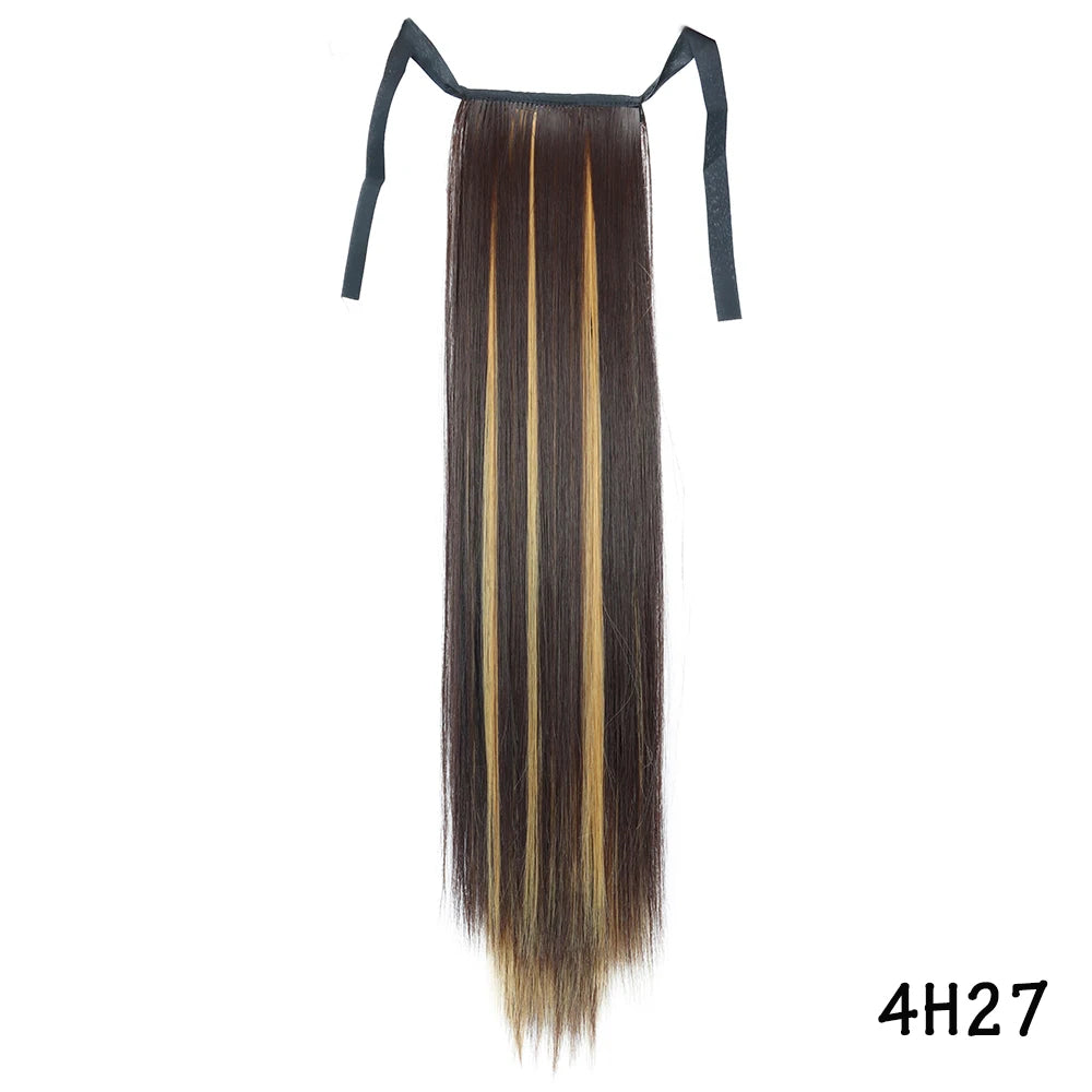 Long Straight Ponytail Hair Extension