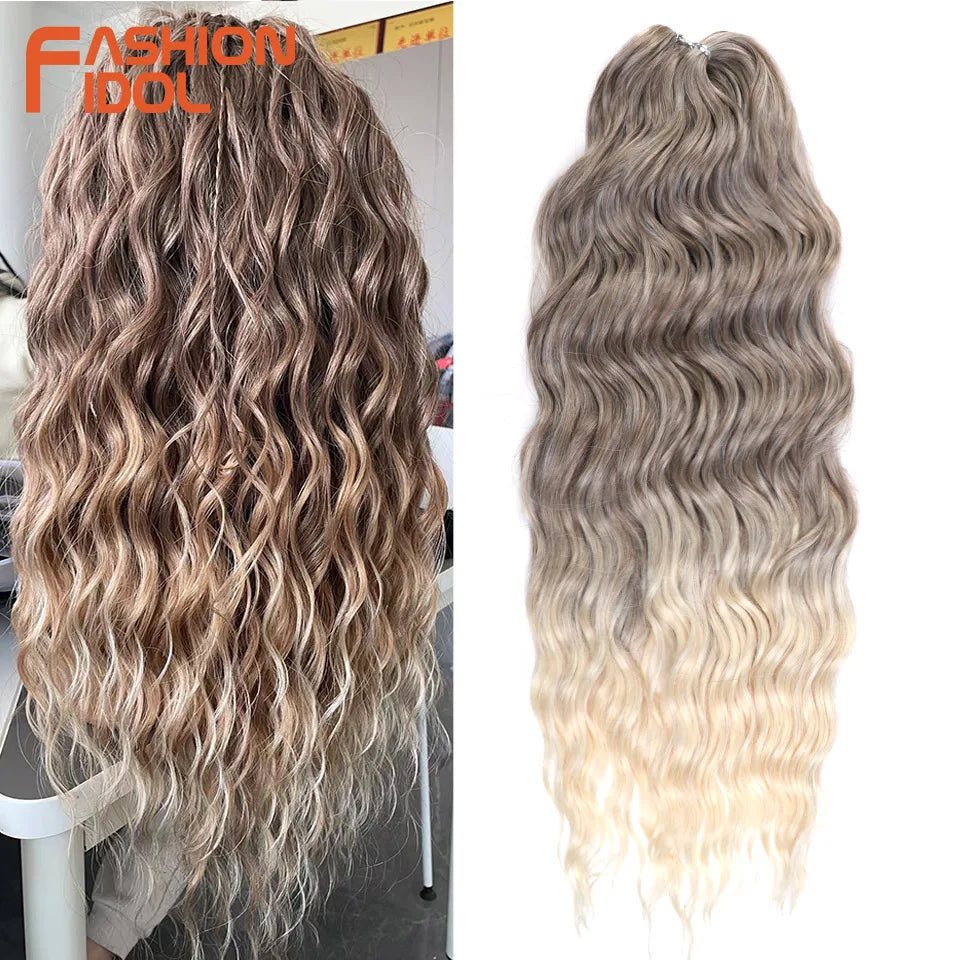 Anna Hair Synthetic Loose Deep Wave Braiding Hair Extensions