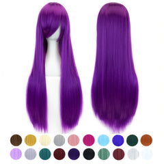 Soowee 32-inch Long Straight Cosplay Wig