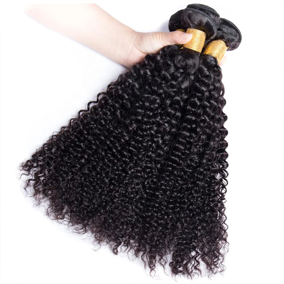 Mongolian Kinky Curly Human Hair Bundles