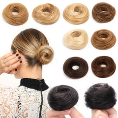 Human Hair Chignon Ponytail Hairpiece