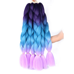 Colorful Synthetic Braiding Hair Extensions