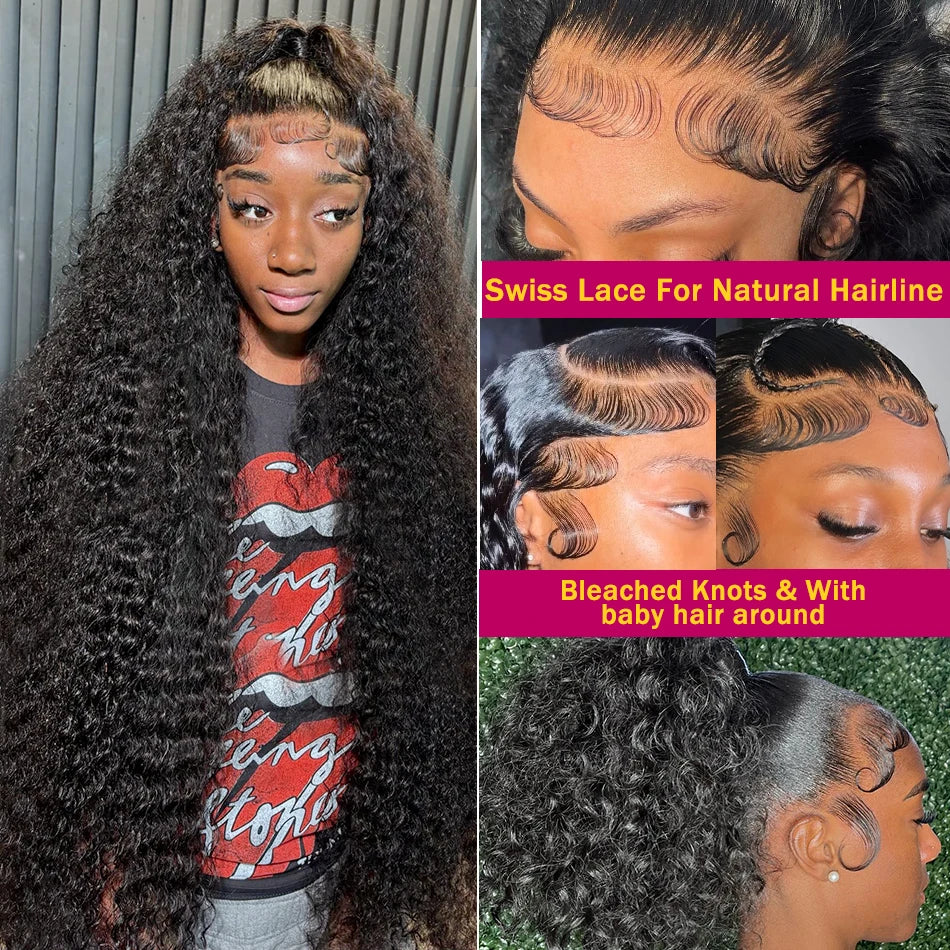 HD Deep Wave 13x6 Lace Frontal Wig