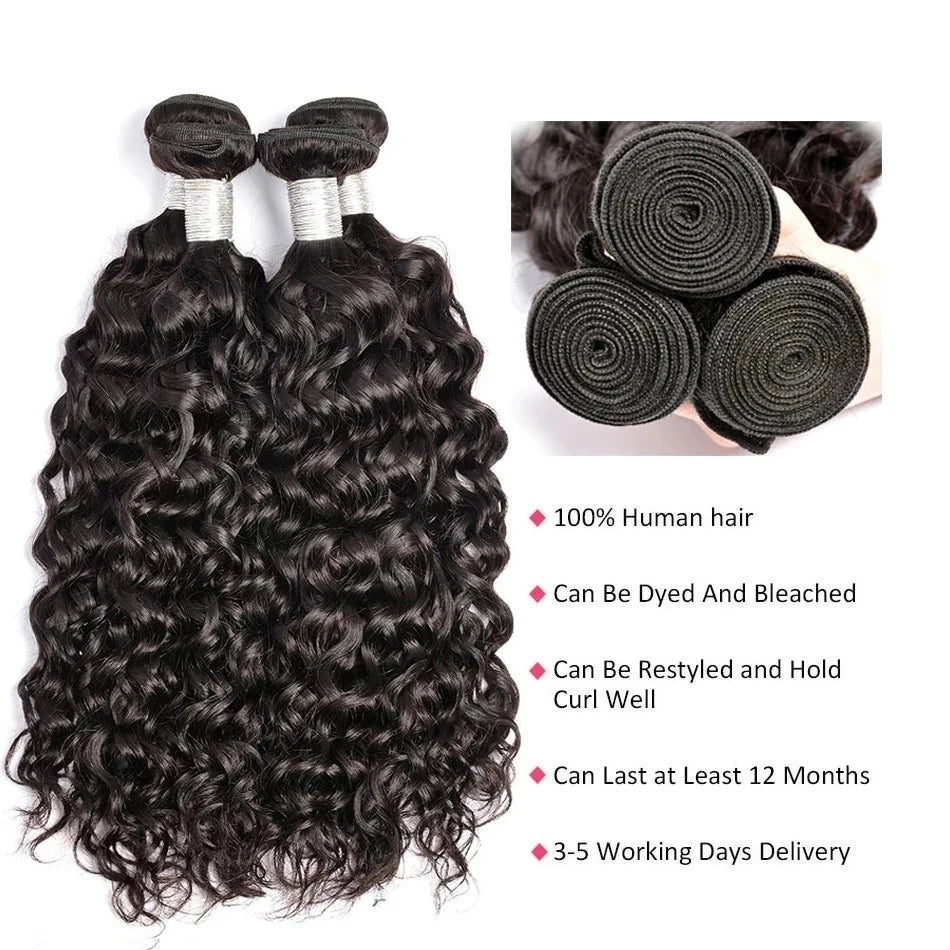 Unprocessed Malaysian Remy Human Hair Weave Extensions