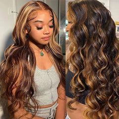 Highlight 13x6 Lace Front Body Wave Wig