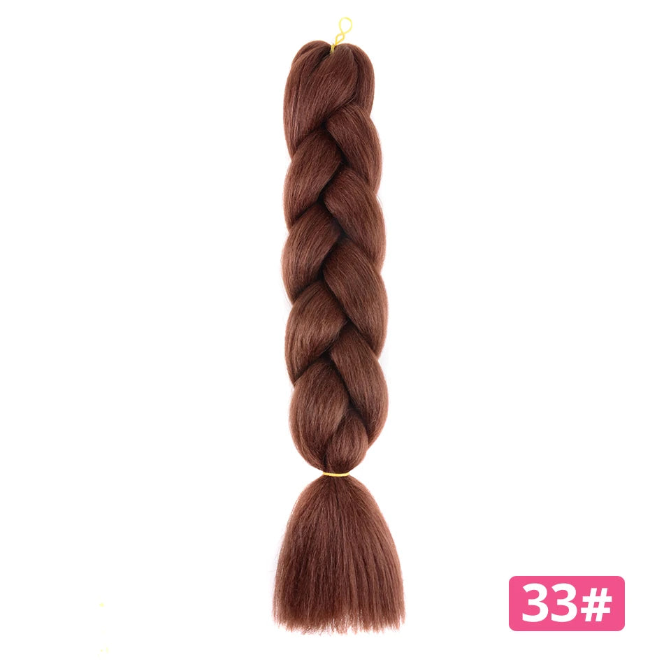 24 Inch Jumbo Braid Synthetic Hair Extensions