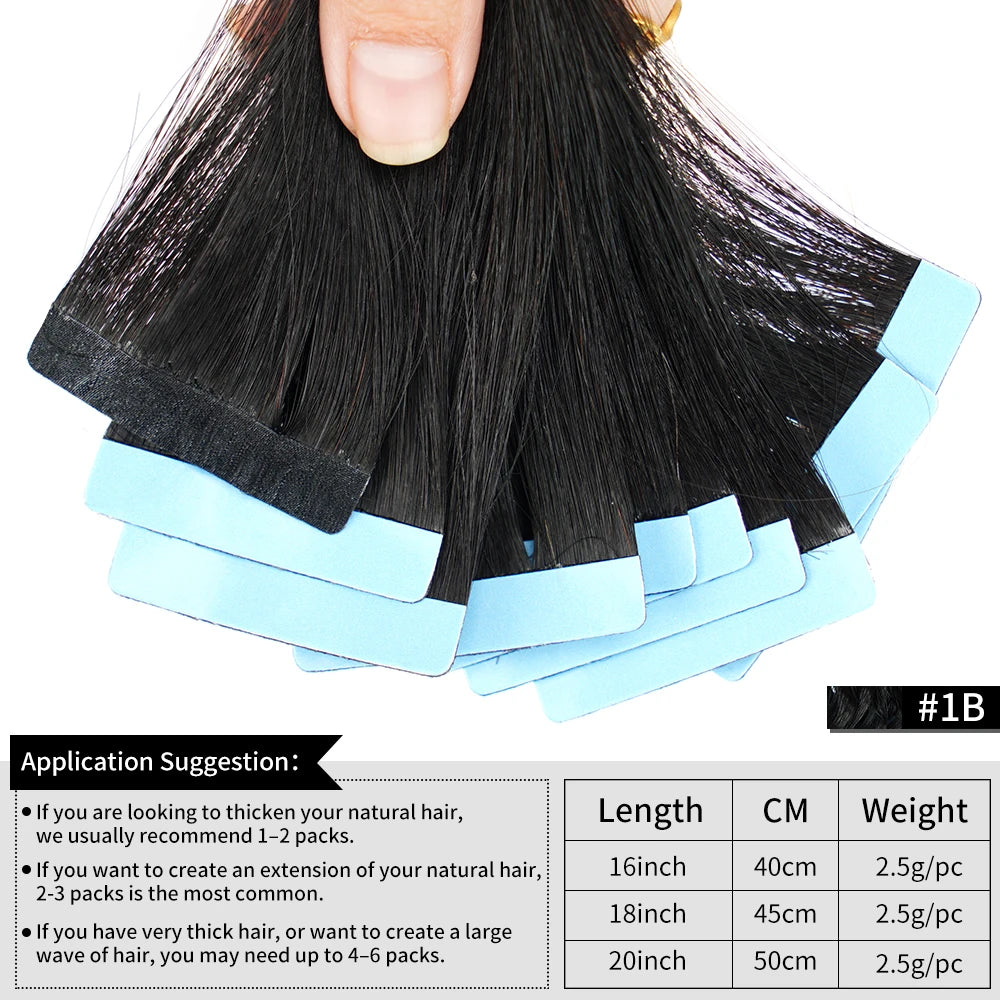 Veravicky Hair Tape In Hair Extensions