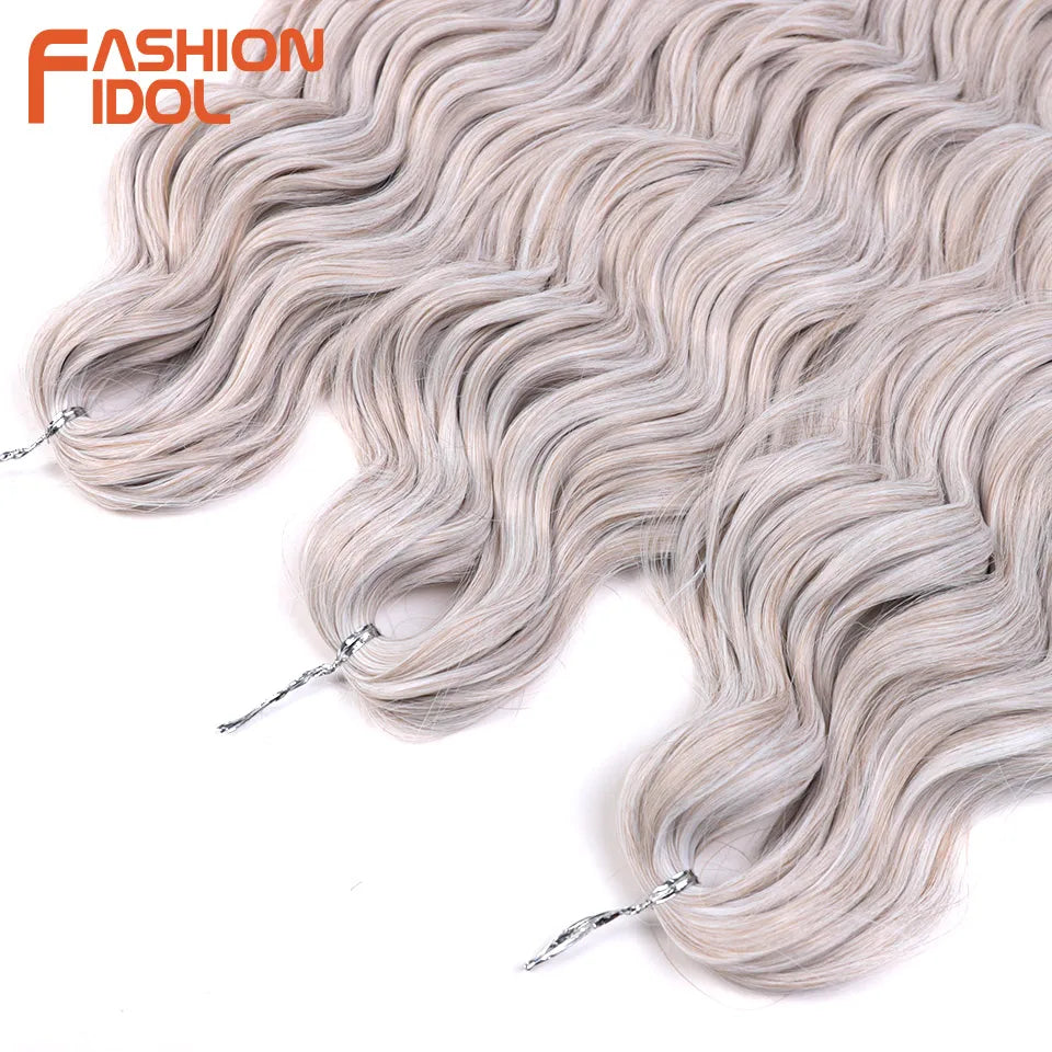 Anna Hair Synthetic Loose Deep Wave Braiding Hair Extensions