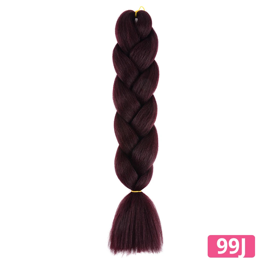 24 Inch Jumbo Braid Synthetic Hair Extensions